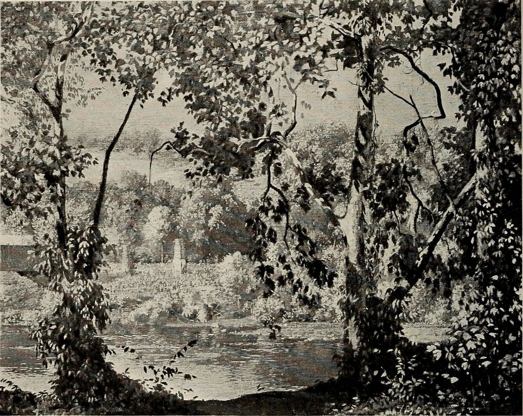 An illustration from Paintings by American artists : colonial portraits, 1914, leaf 45