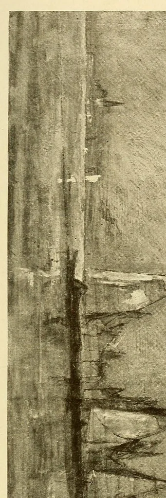 An illustration from Paintings by American artists, 1900, leaf 17