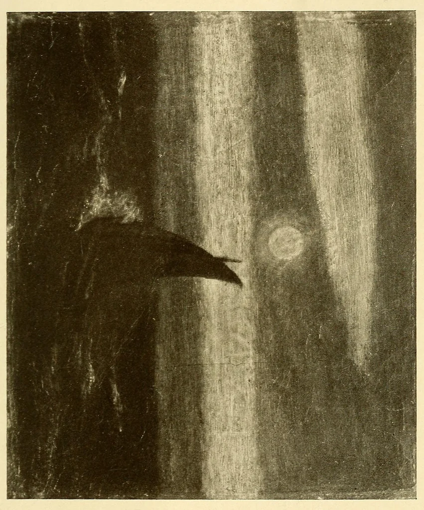 An illustration from Paintings by American artists, 1900, leaf 9