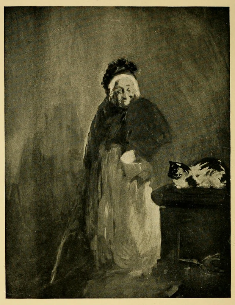 An illustration from Paintings by a few modern American painters, 1917, leaf 6