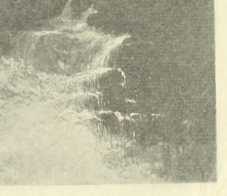 An illustration from Paintings by Frederic E. Church, N.A. Special exhibition at the Metropolitan museum of art, May 28th to Oct. 15th, 1900, leaf 25