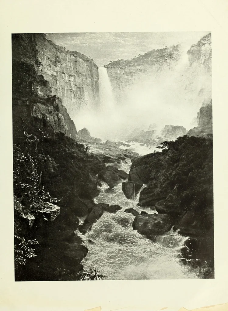 An illustration from Paintings by Frederic E. Church, N.A. Special exhibition at the Metropolitan museum of art, May 28th to Oct. 15th, 1900, leaf 27