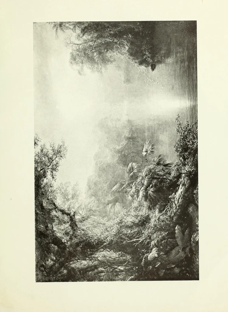 An illustration from Paintings by Frederic E. Church, N.A. Special exhibition at the Metropolitan museum of art, May 28th to Oct. 15th, 1900, leaf 59
