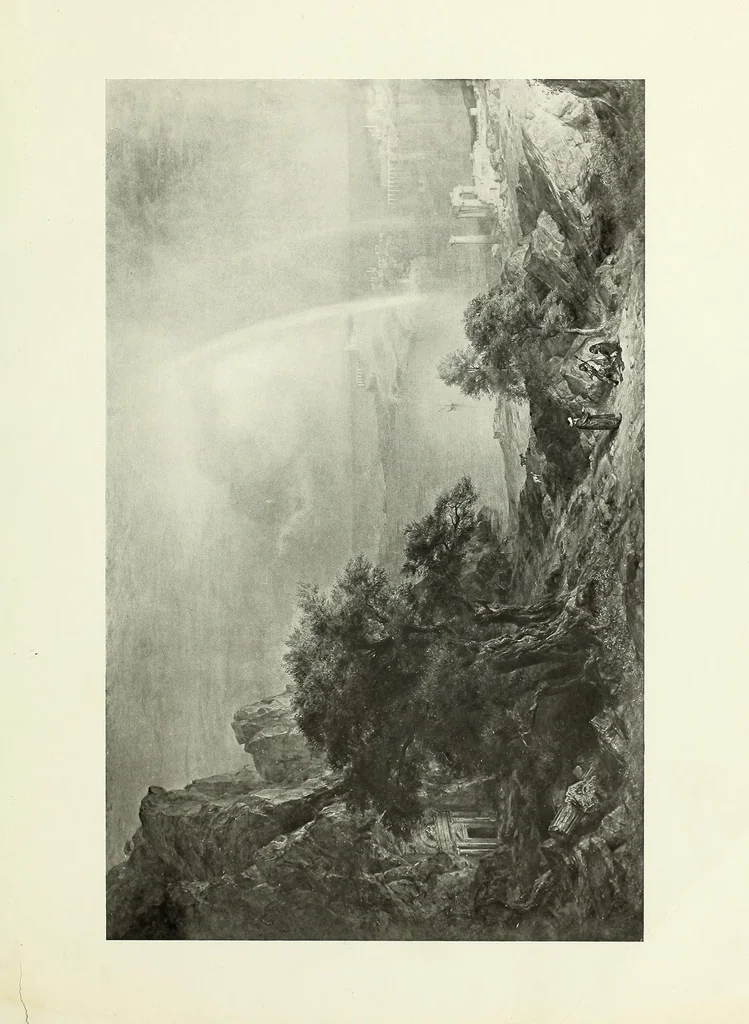 An illustration from Paintings by Frederic E. Church, N.A. Special exhibition at the Metropolitan museum of art, May 28th to Oct. 15th, 1900, leaf 63
