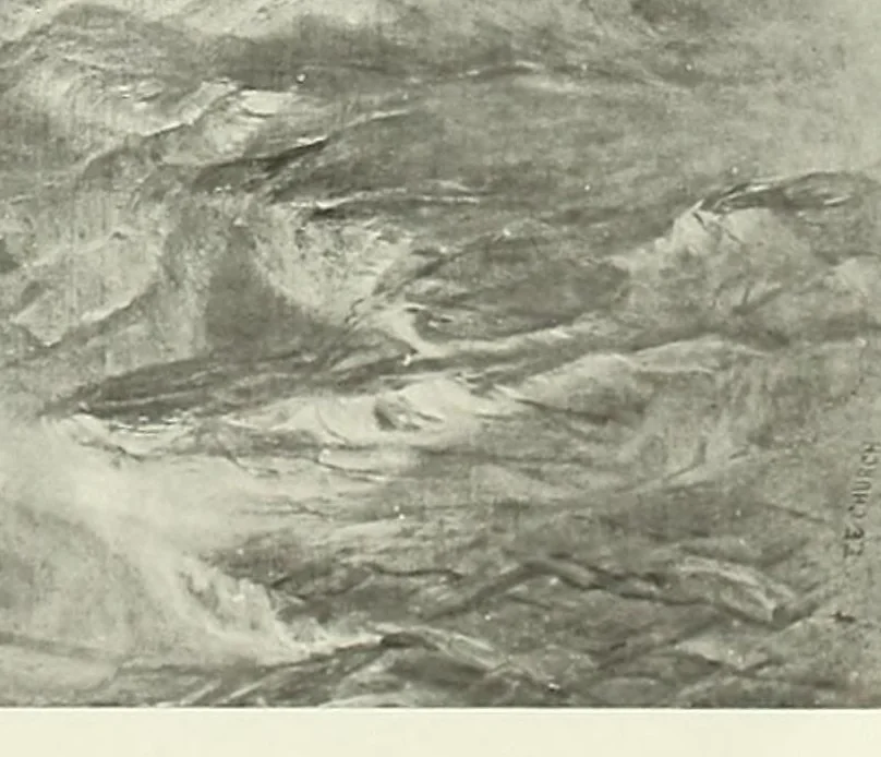 An illustration from Paintings by Frederic E. Church, N.A. Special exhibition at the Metropolitan museum of art, May 28th to Oct. 15th, 1900, leaf 75