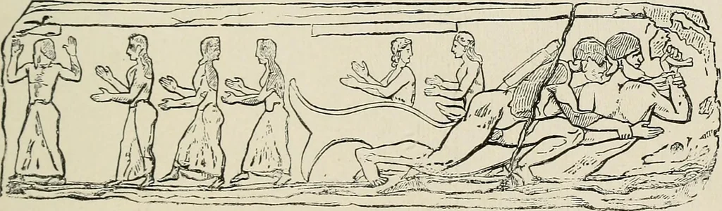 An illustration from Painting, sculpture and architecture as representative arts; an essay in comparative æsthetics, 1895, leaf 70