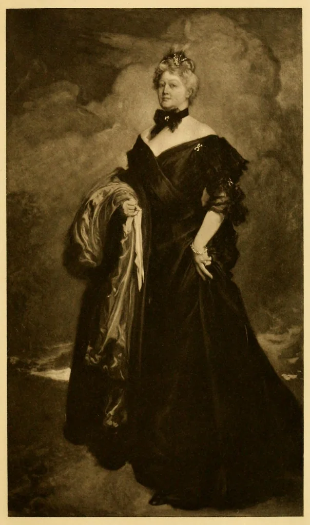 An illustration from Paintings & illustrations, 1900, leaf 49