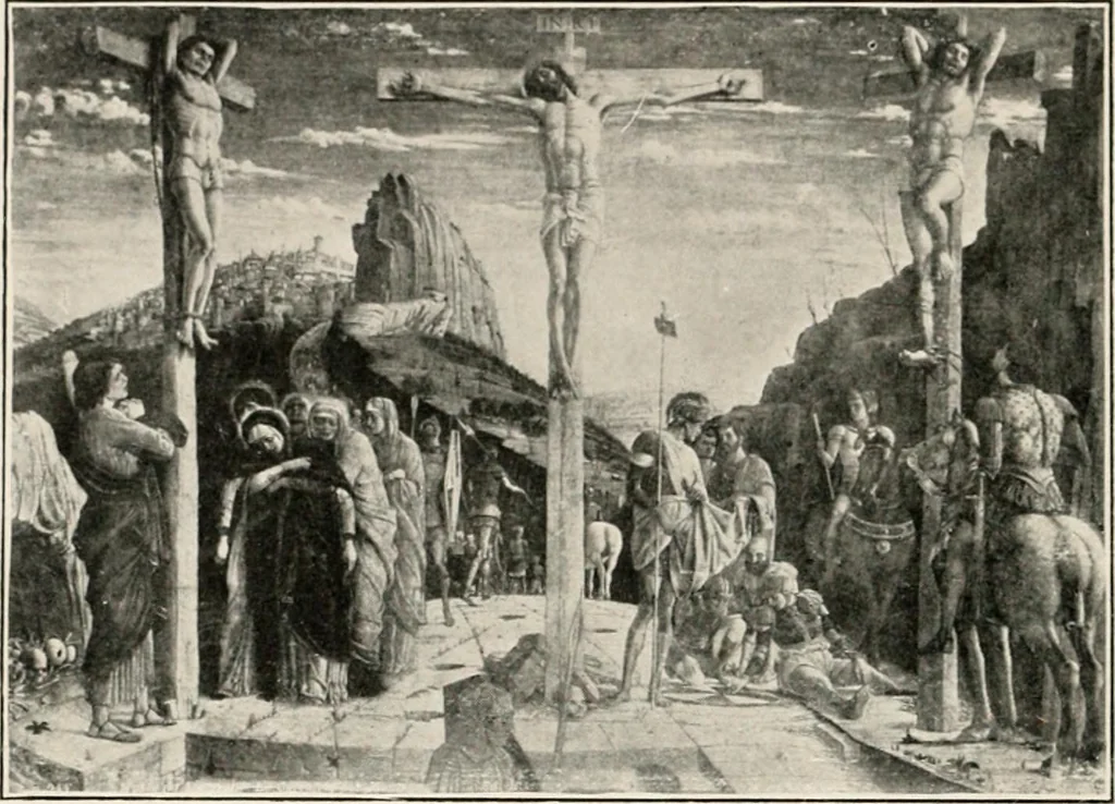 An illustration from Paintings of the Louvre, Italian and Spanish, 1905, leaf 103