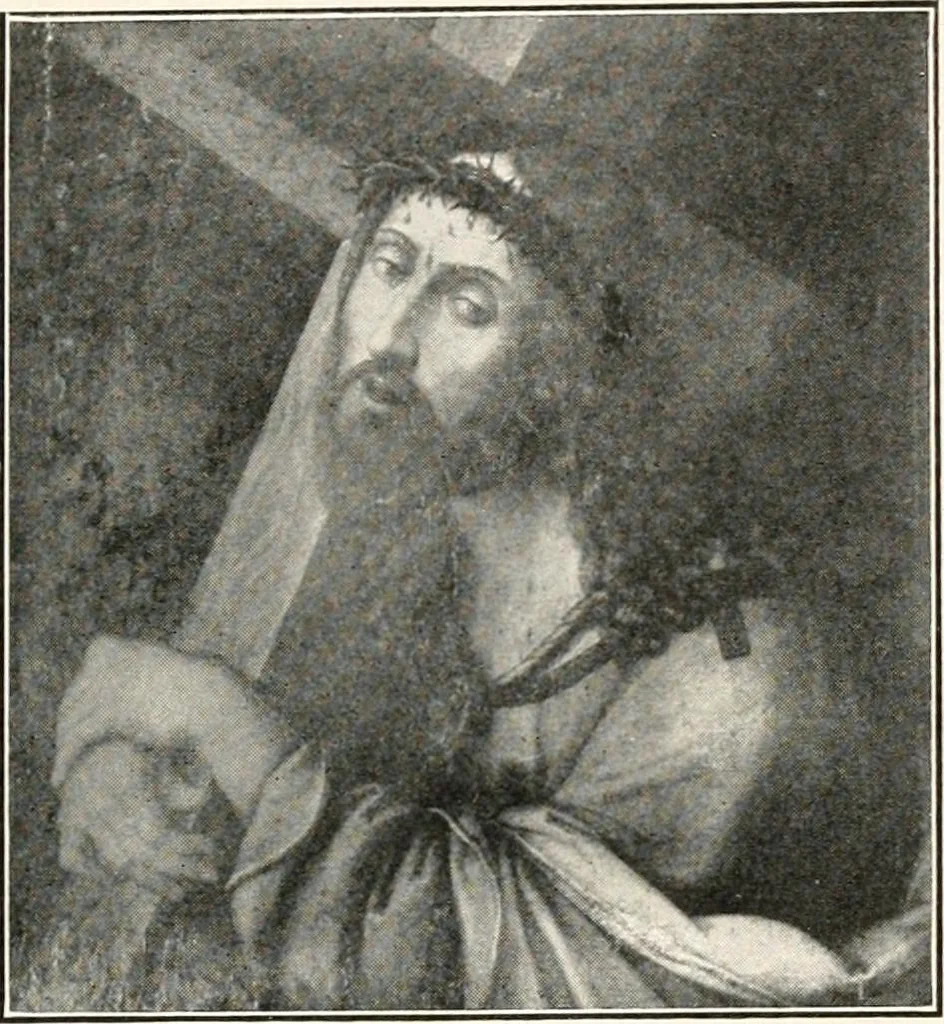 An illustration from Paintings of the Louvre, Italian and Spanish, 1905, leaf 120