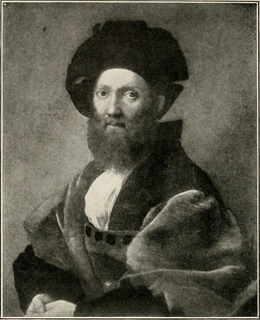 An illustration from Paintings of the Louvre, Italian and Spanish, 1905, leaf 163