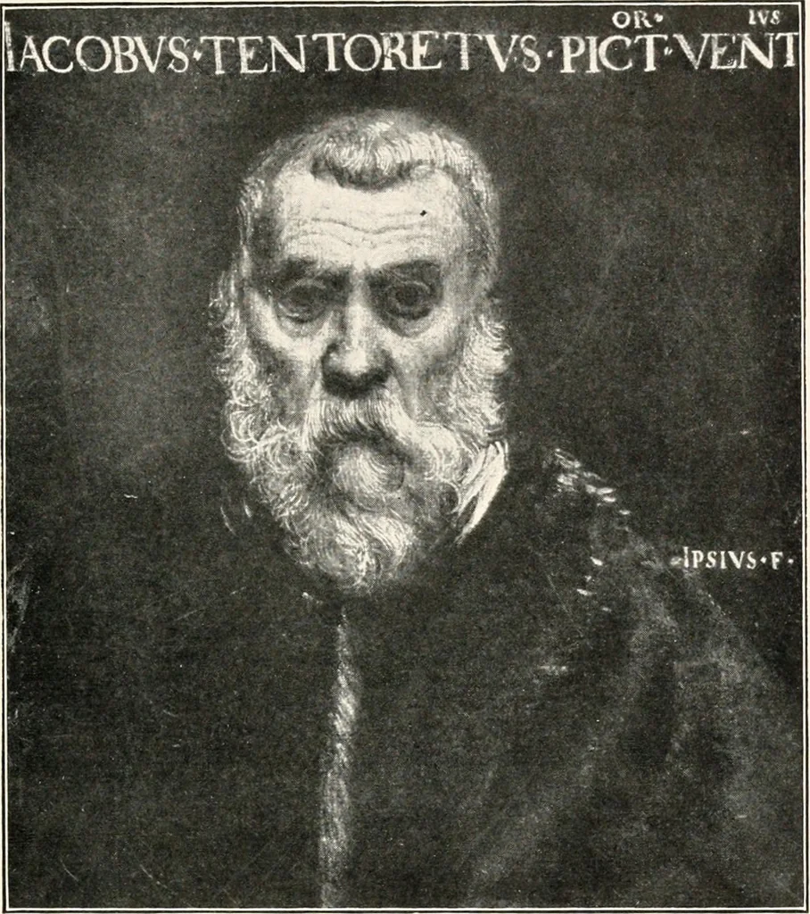An illustration from Paintings of the Louvre, Italian and Spanish, 1905, leaf 208