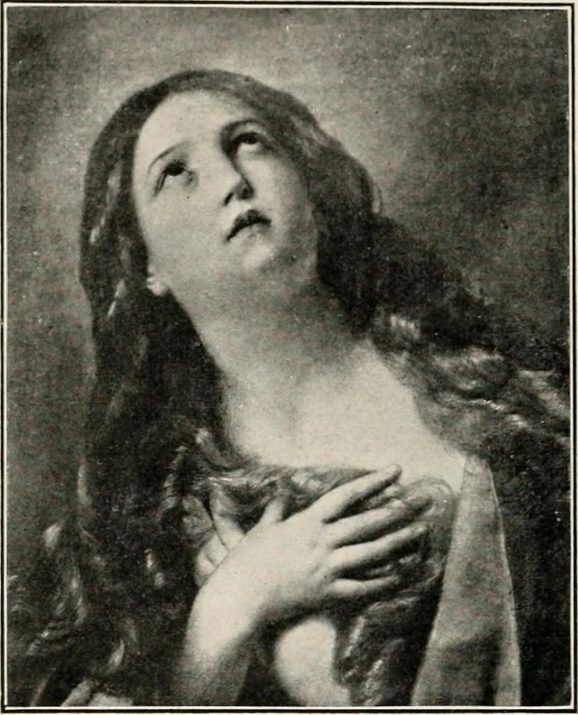 An illustration from Paintings of the Louvre, Italian and Spanish, 1905, leaf 239