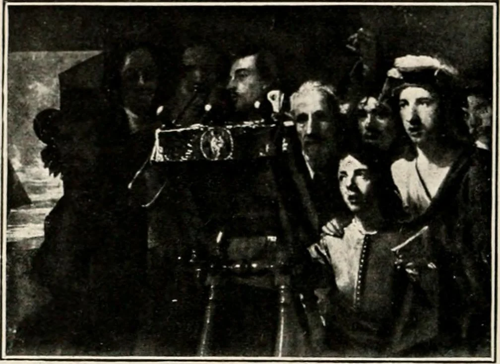 An illustration from Paintings of the Louvre, Italian and Spanish, 1905, leaf 249