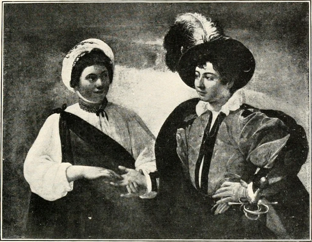 An illustration from Paintings of the Louvre, Italian and Spanish, 1905, leaf 250