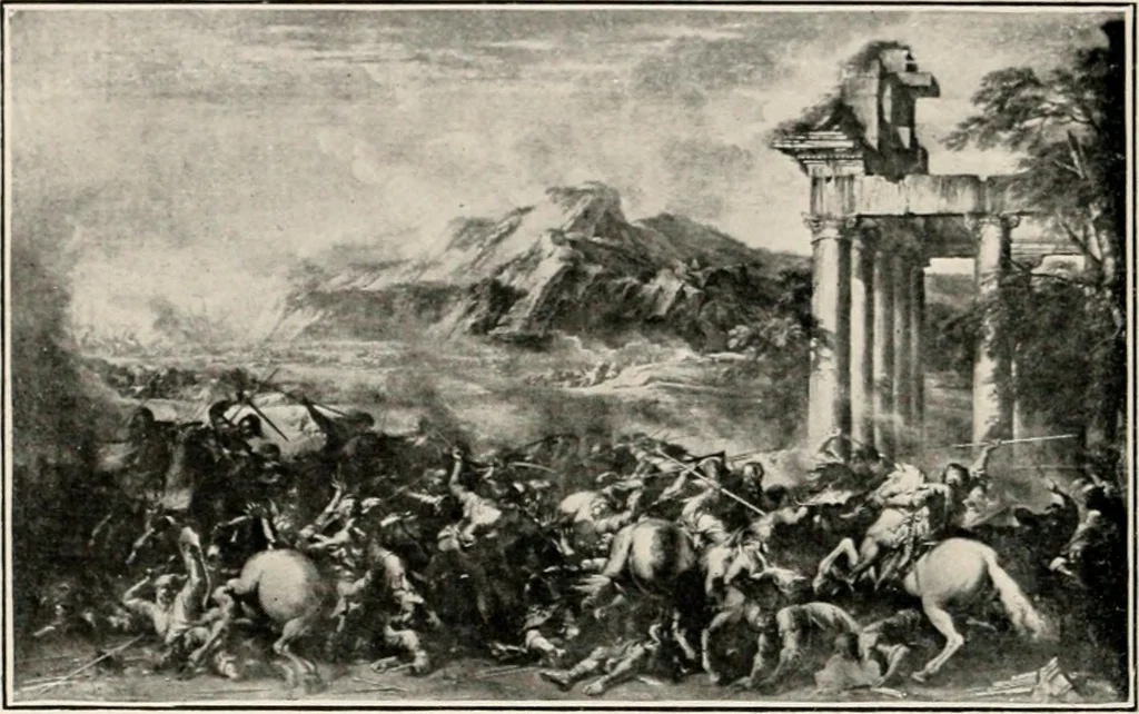 An illustration from Paintings of the Louvre, Italian and Spanish, 1905, leaf 253