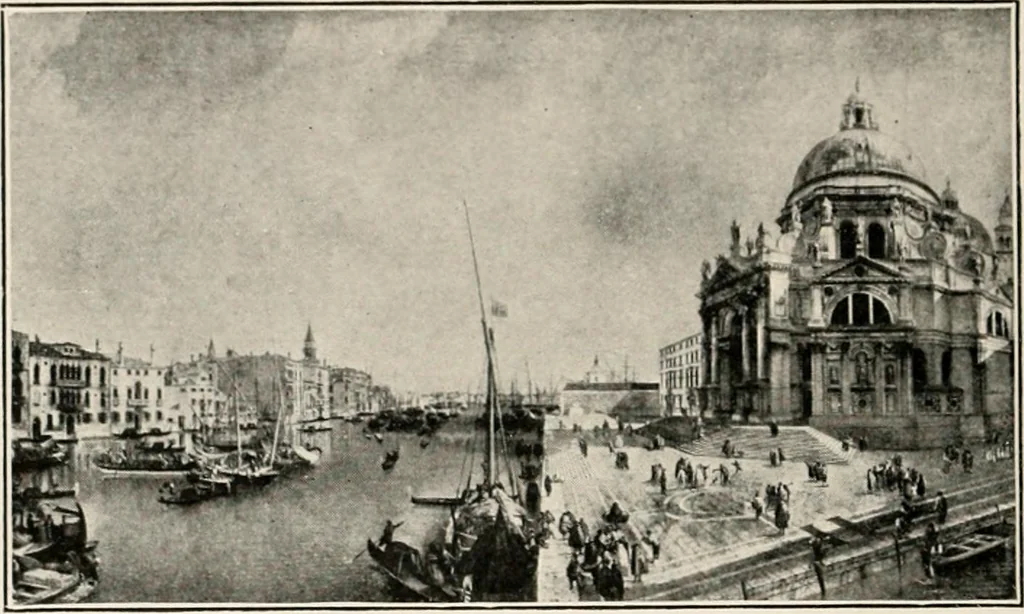 An illustration from Paintings of the Louvre, Italian and Spanish, 1905, leaf 259