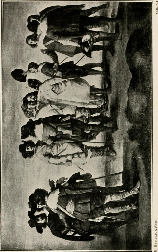 An illustration from Paintings of the Louvre, Italian and Spanish, 1905, leaf 279
