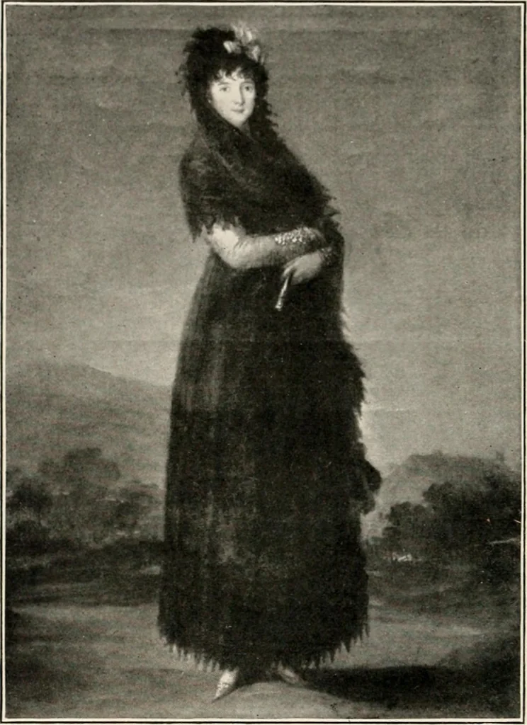 An illustration from Paintings of the Louvre, Italian and Spanish, 1905, leaf 291