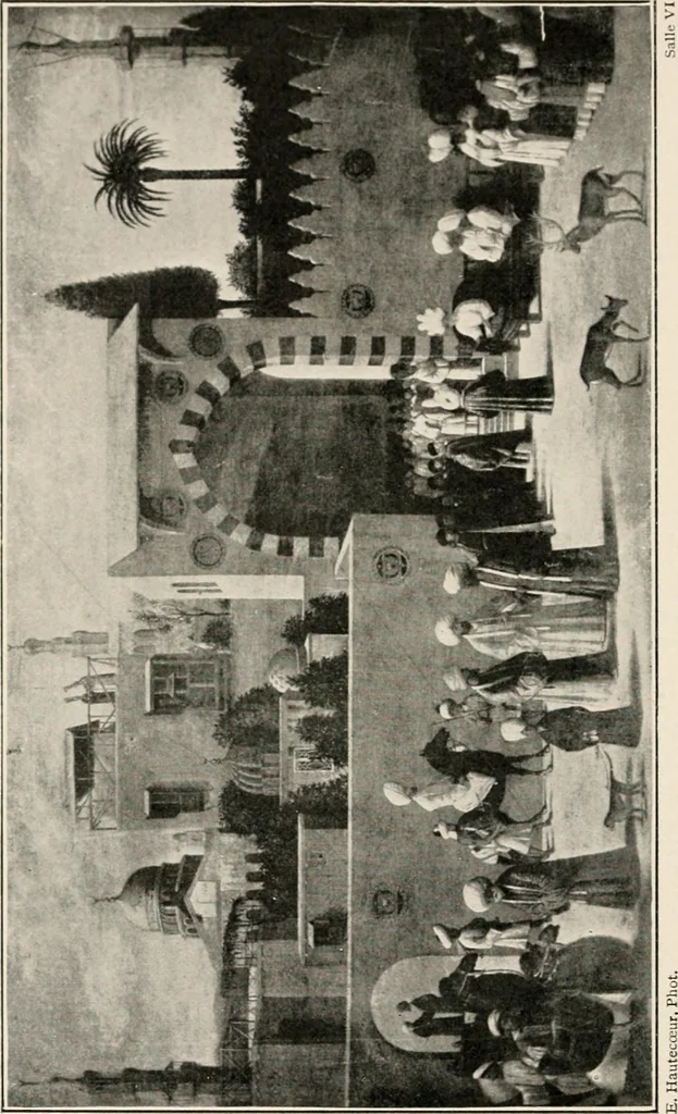 An illustration from Paintings of the Louvre, Italian and Spanish, 1905, leaf 99