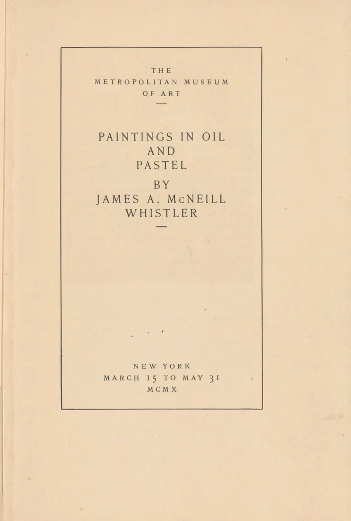 An illustration from Paintings in oil and pastel, 1910, leaf 9