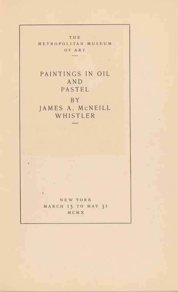 An illustration from Paintings in oil and pastel, 1910, leaf 7