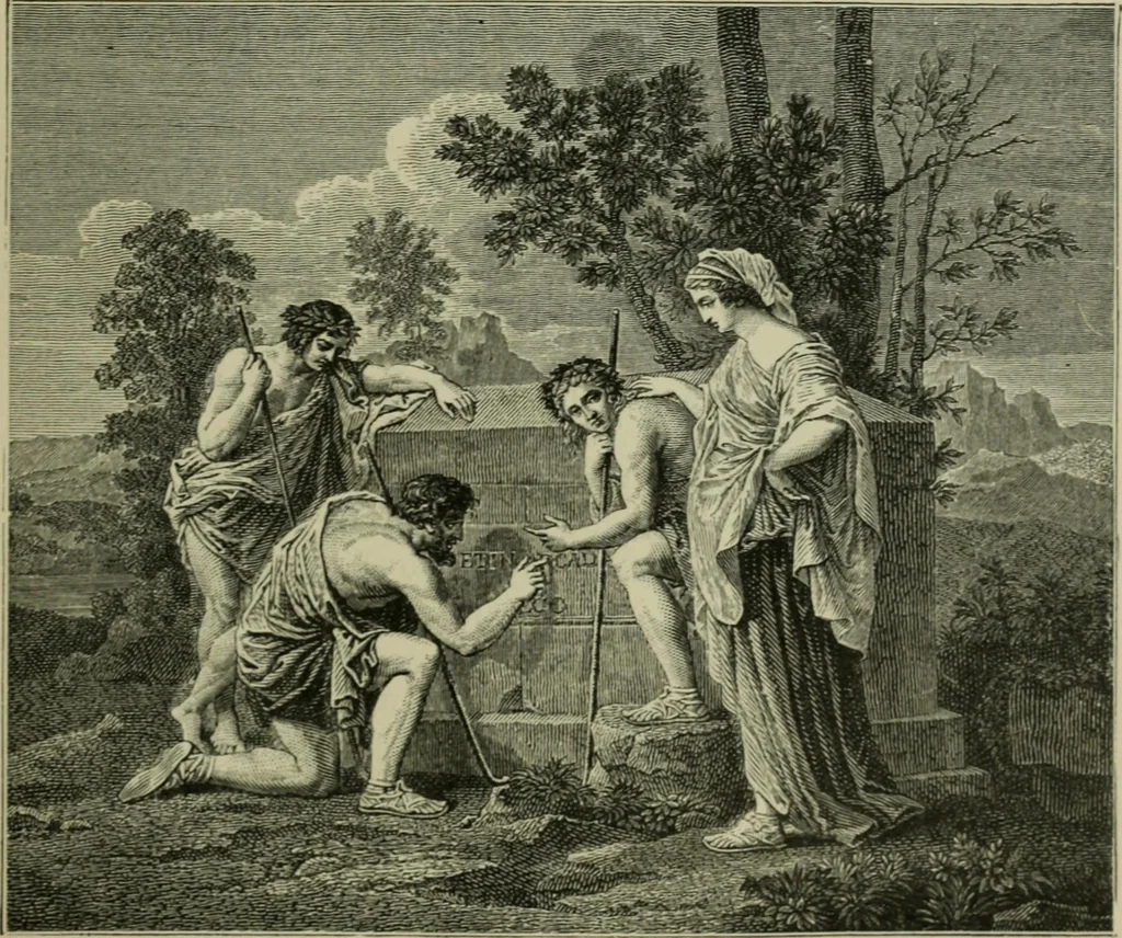 An illustration from Painting, Spanish and French, 1890, leaf 142