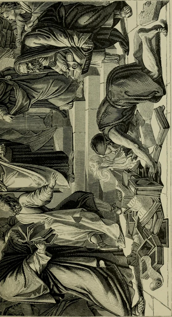 An illustration from Painting, Spanish and French, 1890, leaf 146