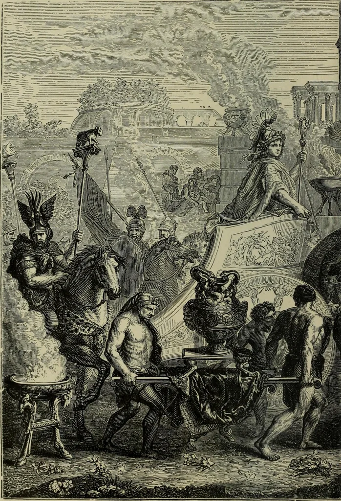 An illustration from Painting, Spanish and French, 1890, leaf 151