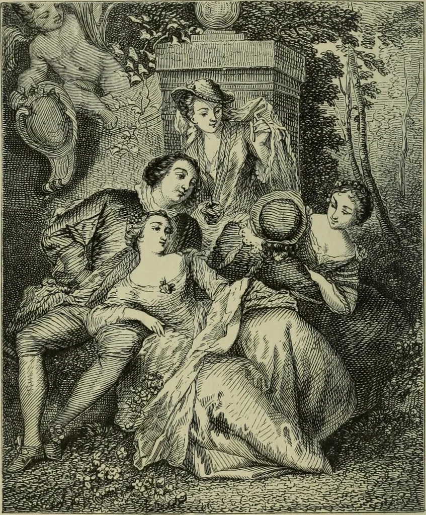 An illustration from Painting, Spanish and French, 1890, leaf 189