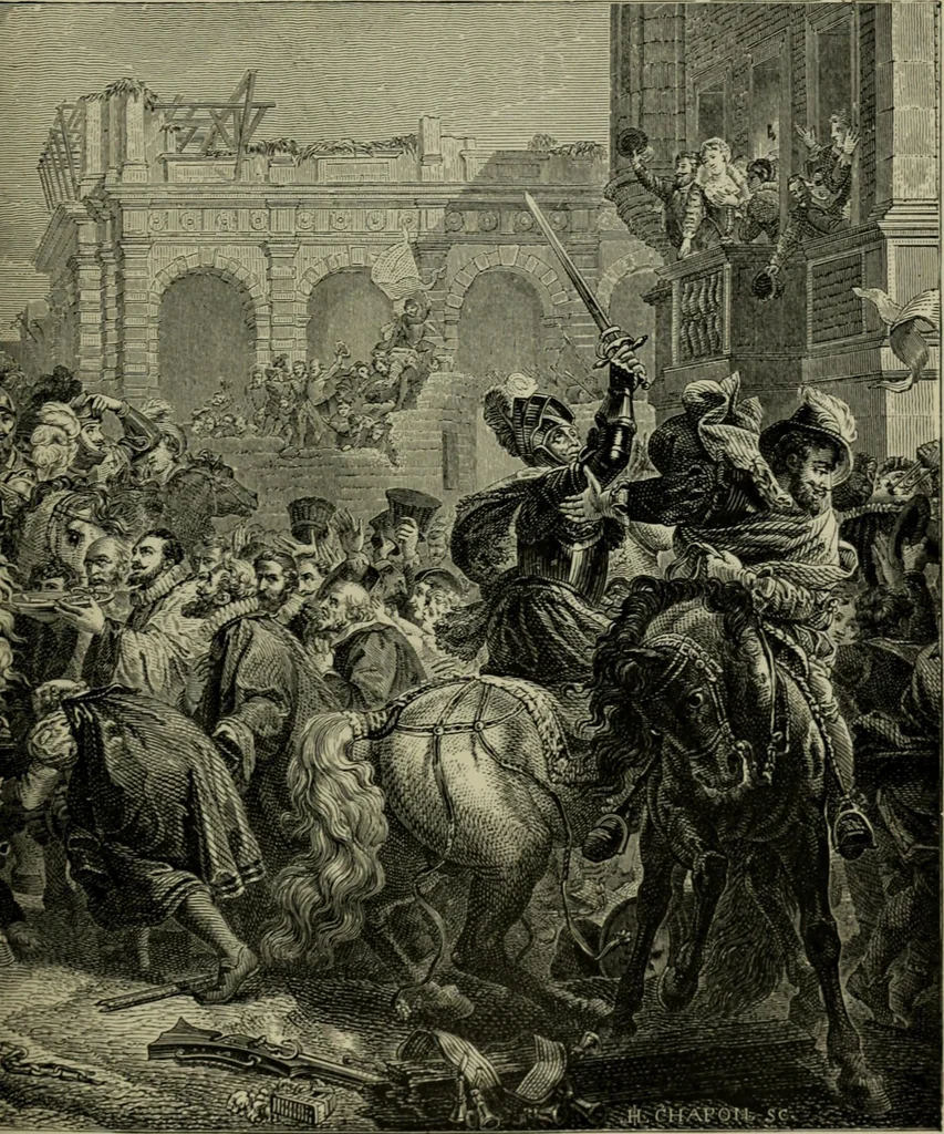 An illustration from Painting, Spanish and French, 1890, leaf 220