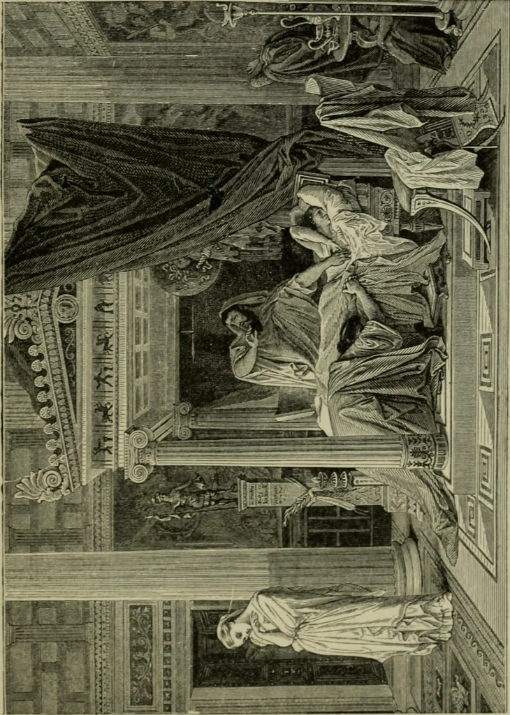 An illustration from Painting, Spanish and French, 1890, leaf 238