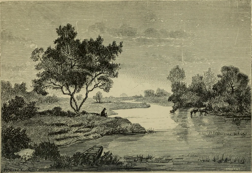 An illustration from Painting, Spanish and French, 1890, leaf 261