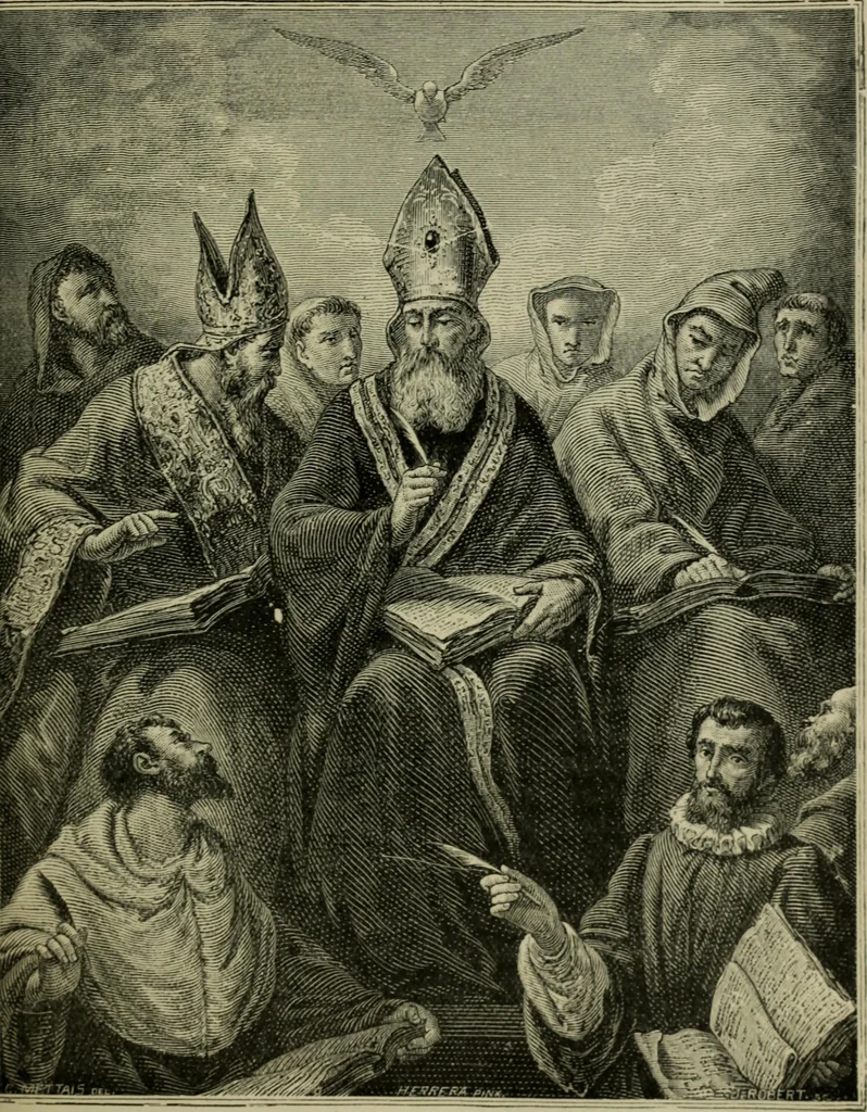 An illustration from Painting, Spanish and French, 1890, leaf 70