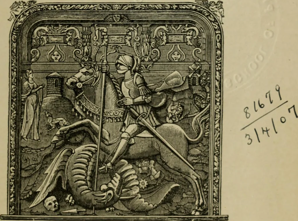 An illustration from Painting, Spanish and French, 1890, leaf 8