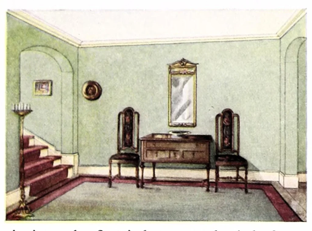 An illustration from Painting your house : how to pick the color, the paint and the painter., 1910, leaf 5