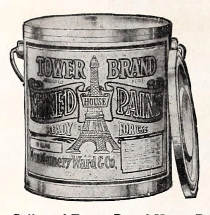 An illustration from Paint : Montgomery Ward & Co., New York, Chicago, Kansas City, Fort Worth, Portland, 1915, leaf 16