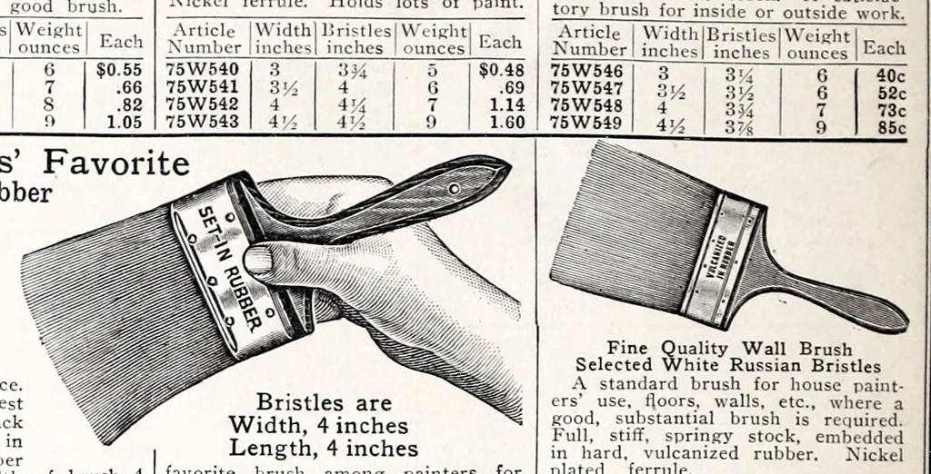 An illustration from Paint : Montgomery Ward & Co., New York, Chicago, Kansas City, Fort Worth, Portland, 1915, leaf 26