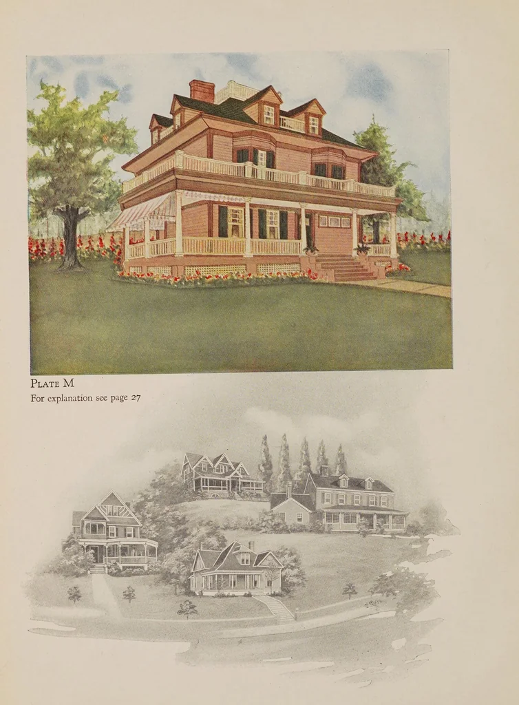 An illustration from Paint, protective & decorative : designed to help the house-owner solve frequent and vexing problems, 1910, leaf 26