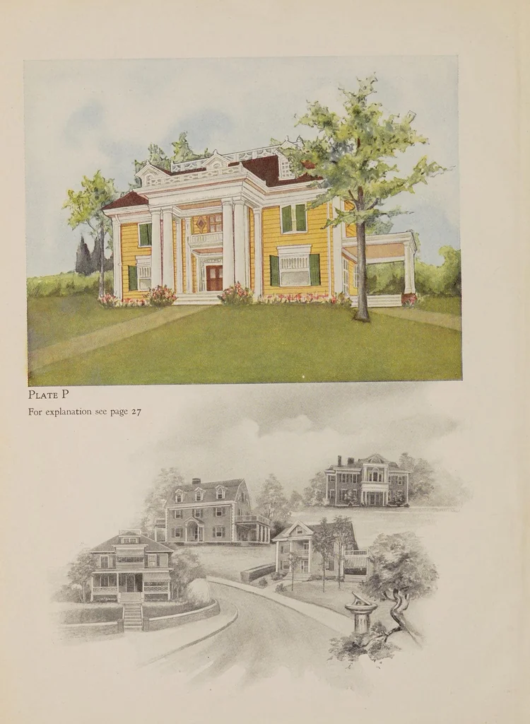 An illustration from Paint, protective & decorative : designed to help the house-owner solve frequent and vexing problems, 1910, leaf 32