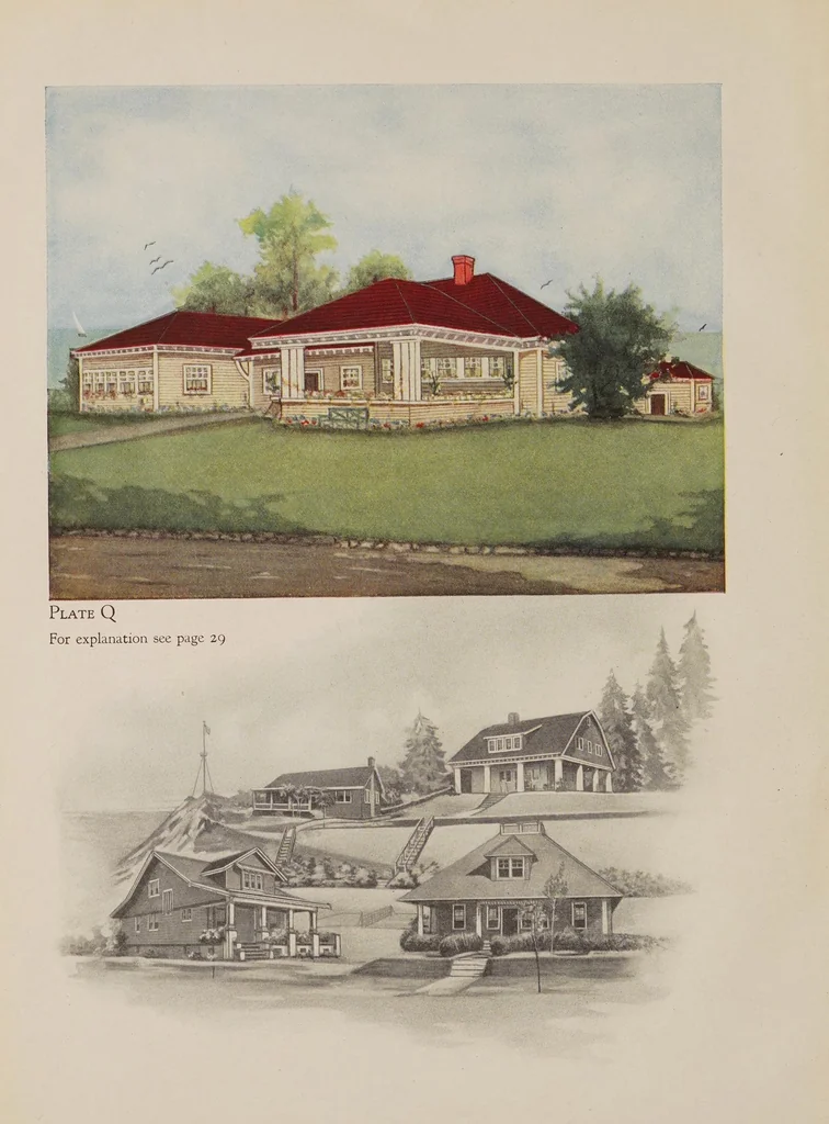 An illustration from Paint, protective & decorative : designed to help the house-owner solve frequent and vexing problems, 1910, leaf 34