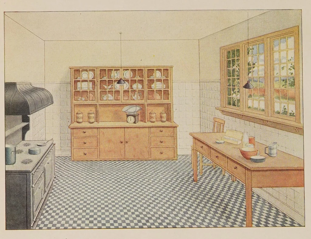 An illustration from Paint, protective & decorative : designed to help the house-owner solve frequent and vexing problems, 1910, leaf 46