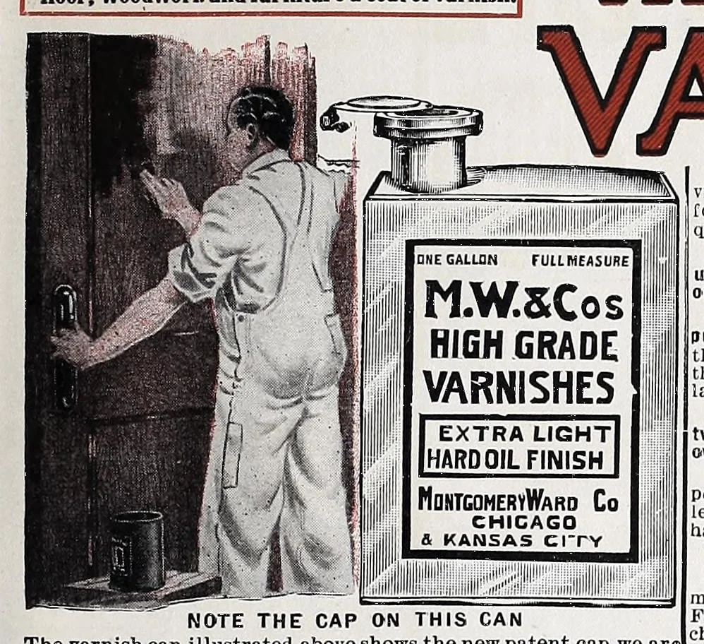 An illustration from Paints / Montgomery Ward & Co., 1913, leaf 17