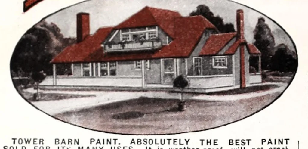 An illustration from Paints / Montgomery Ward & Co., 1913, leaf 8