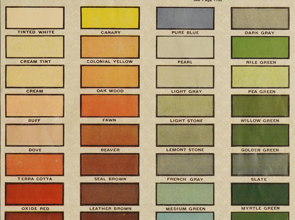 An illustration from Paints and oils, 1919, leaf 3