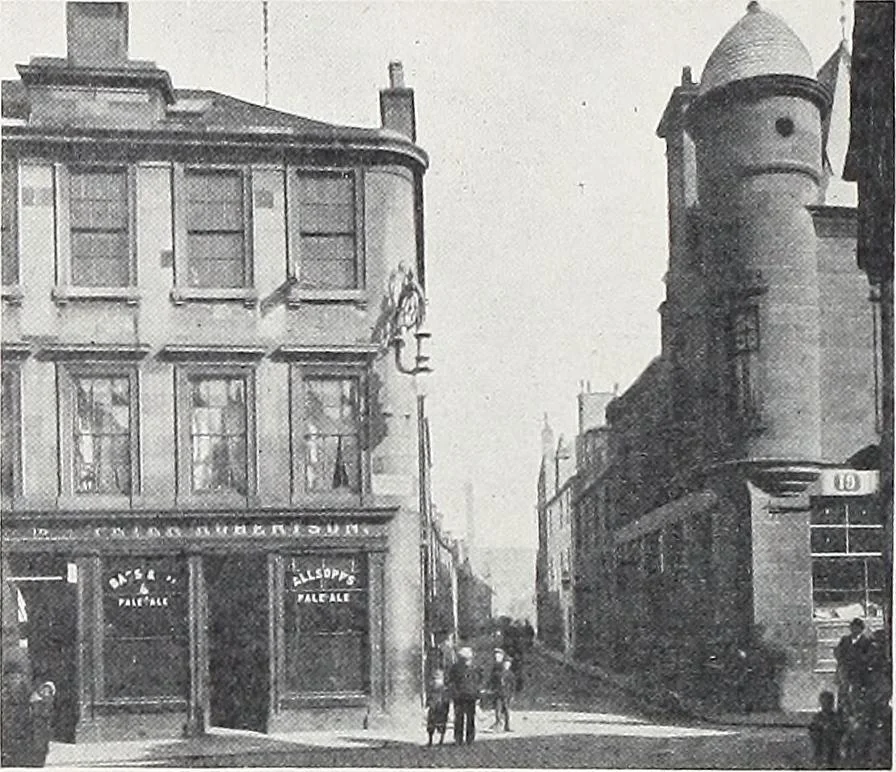 An illustration from The Paisley thread industry and the men who created and developed it, with notes concerning Paisley, old and new, 1907, leaf 129