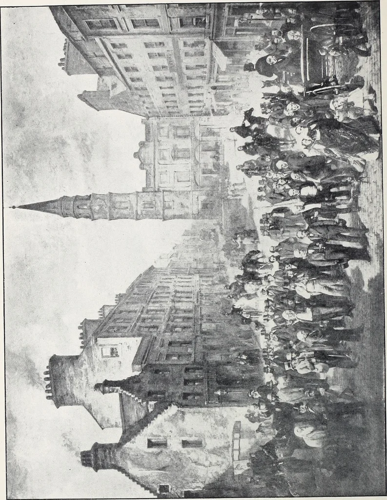 An illustration from The Paisley thread industry and the men who created and developed it, with notes concerning Paisley, old and new, 1907, leaf 133