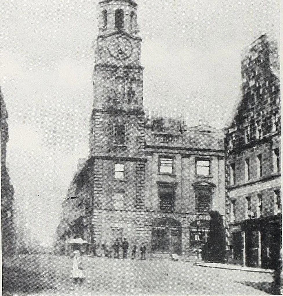 An illustration from The Paisley thread industry and the men who created and developed it, with notes concerning Paisley, old and new, 1907, leaf 137