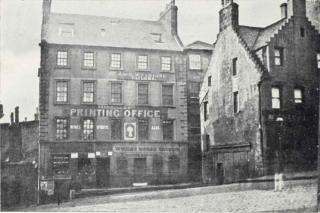 An illustration from The Paisley thread industry and the men who created and developed it, with notes concerning Paisley, old and new, 1907, leaf 143