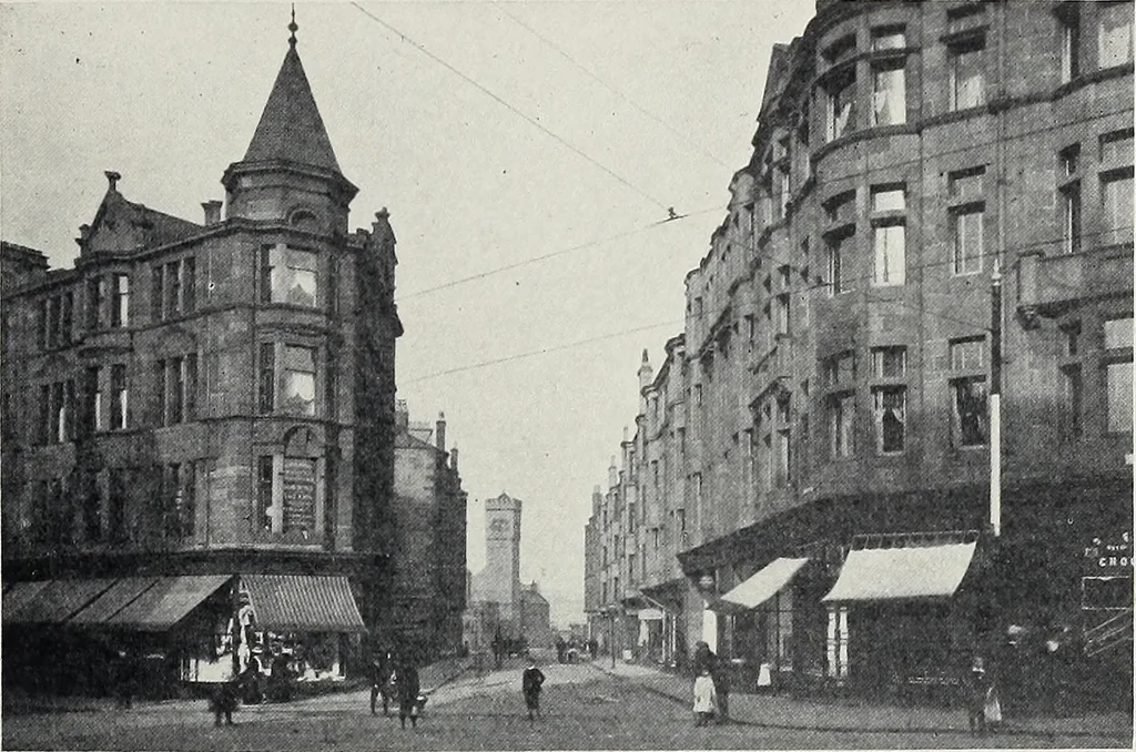 An illustration from The Paisley thread industry and the men who created and developed it, with notes concerning Paisley, old and new, 1907, leaf 146