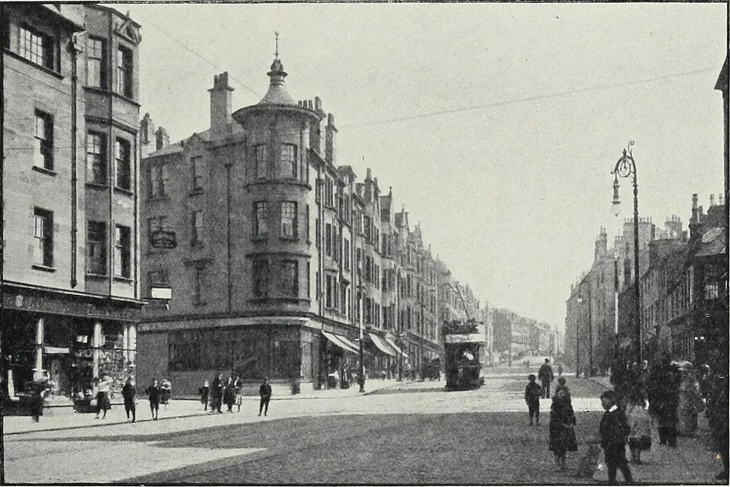 An illustration from The Paisley thread industry and the men who created and developed it, with notes concerning Paisley, old and new, 1907, leaf 150